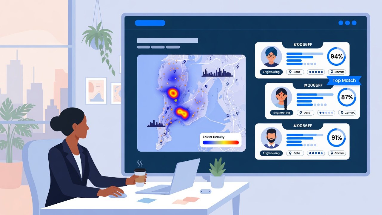 JobPata team vision: talent heat-map dashboard for hiring across India